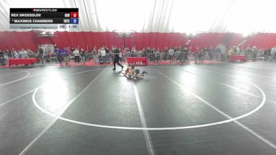 92 lbs Champ. Round 1 - Rex Droessler, RT Elite Wrestling vs Maximus Chambers, Team Nazar Training Center