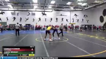 157 lbs Champ. Round 1 - Charlie O`Connor, Manchester vs Cortez Bradley, Defiance