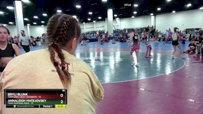 125 lbs Round 7 (8 Team) - Shelby Barnett, Team Montana Gold vs Peyton Nicol, Team Iowa Crazy Coconuts