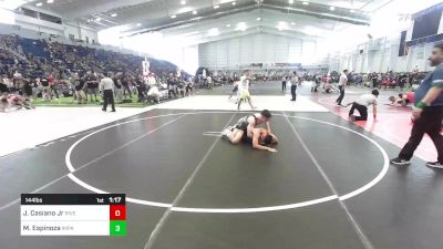 144 lbs Round Of 32 - Joshua Casiano Jr, Riverside Rascals vs Mason Espinoza, Impact Wrestling Club