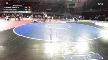 132 lbs Cons. Round 3 - Michael Castillo, Merced vs Noah Aguiling, Rocklin