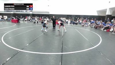 144 lbs Landen Fick, Wisconsin Blue vs Cash Prado, Georgia