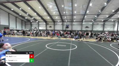 190 lbs Round Of 16 - Morgan Neill, Team Aggression vs Logan Torset, Sedro Woolley SteelClaw