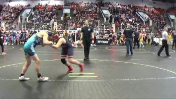 158 lbs Semifinal - Cael Tyler, Roscommon Youth WC vs Maddox Mayer, Rocket Trained WC