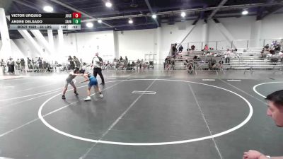 65 lbs 5th Place - Victor Urquijo, Juggernaut WC vs Andre Delgado, Savage House WC