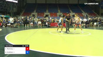 106 lbs Cons Semis - Zeth Romney, California vs Horacio Godinez, Washington