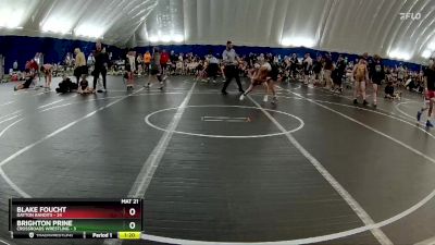 92 lbs Round 5 (8 Team) - Blake Foucht, Dayton Bandits vs Brighton Prine, Crossroads Wrestling