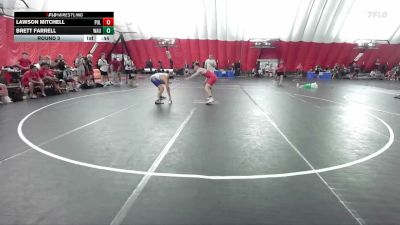 143-144 C Round 3 - Brett Farrell, Waunakee vs Lawson Mitchell, Pulaski