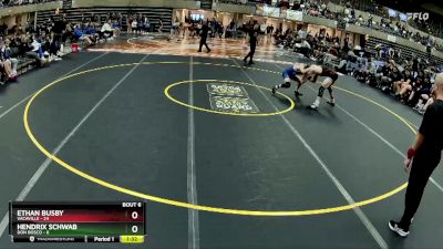 114 lbs Round 3 (4 Team) - Hendrix Schwab, Don Bosco vs Ethan Busby, Vacaville