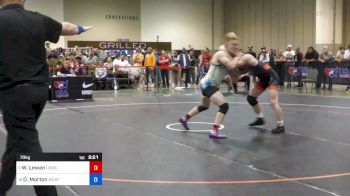 70 kg Cons 8 #1 - Will Lewan, Cliff Keen Wrestling Club vs Dayne Morton, West Coast Regional Training Center