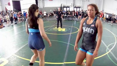 140 lbs Quarters - Cara Leng, Ohio vs Viola Pianetto, Izzy Style Wrestling