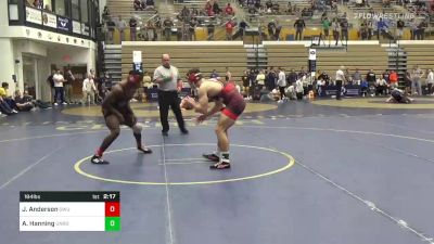 184 lbs Consi Of 4 - Jha'Quan Anderson, Gardner-Webb vs Aiden Hanning, Unrostered-Spartan Combat RTC