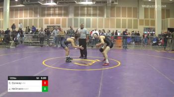 Consolation - Cliff Conway, Virginia Military Institute vs Joe Heilmann, North Carolina-UN