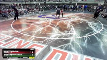 127 lbs Round 3 (4 Team) - Wyatt Sandoval, Vacaville vs Hunter Polikowsky, Chatfield