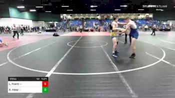 120 lbs Prelims - Lane Foard, VA vs Anderson Heap, FL