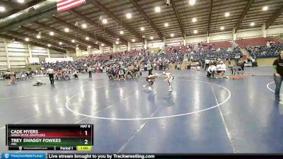 75 lbs 2nd Place Match - Trey Swaggy Fowkes, JWC vs Cade Myers, Green River Grapplers