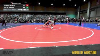 126 lbs Consi Of 16 #2 - Dominic Munoz, California Grapplers vs Dylan Turner, Marysville Wrestling Club