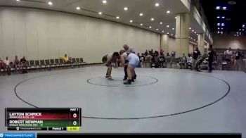 285 lbs Round 2 (10 Team) - Layton Schmick, Brawlers Elite vs Robert Newman, Eagles Wrestling Dev