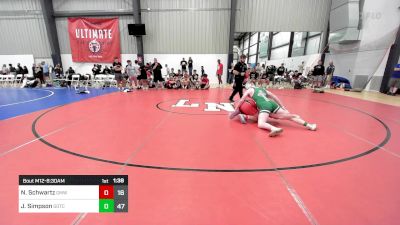 175 lbs Rr Rnd 1 - Nikolas Schwartz, Gold Medal WC vs Jaden Simpson, Team Gotcha