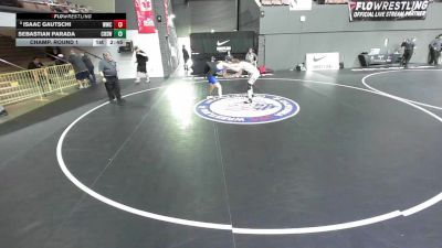 Champ. Round 1 - Isaac Gautschi, Warhead Wrestling Club vs Sebastian Parada, Centennial High School Wrestling