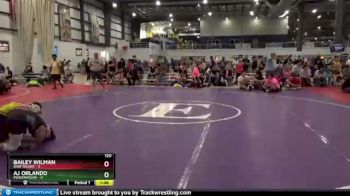 120 lbs Round 5 (6 Team) - AJ Orlando, POWERHOUSE vs Bailey Wilman, RAW TALENT