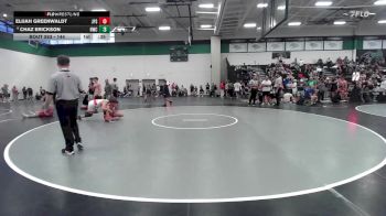 144 lbs Cons. Round 4 - Chaz Erickson, Hammers Wrestling Club vs Elijah Greenwaldt, Jack Pine Savage