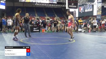 145 lbs Cons 64 #1 - Colson Miller, Idaho vs Nick Buchanan, Indiana