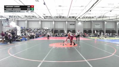 157 lbs Consi Of 16 #2 - Anthony Caisse, East Lyme/Norwich Tech vs Robert Sommers, Waterford
