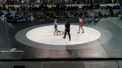 148 lbs Rnd Of 32 - Isabella Gibson, IL vs Mackenna Webster, MI