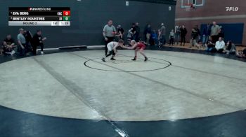 66 lbs Round 2 - Bentley Rountree, Shootbox Rigby vs Eva Berg, Grace Wrestling Club