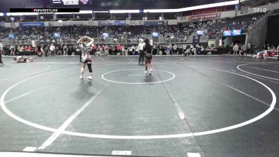 122.8-133.8 lbs Consi Of 16 #1 - Londyn Long, Collinsville High School vs Kambyr Posey, Red Cobra Wrestling Academy