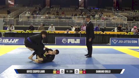 Bryce Cooper Lamb vs Damiano Grillo 2025 Pan Jiu Jitsu IBJJF Championship