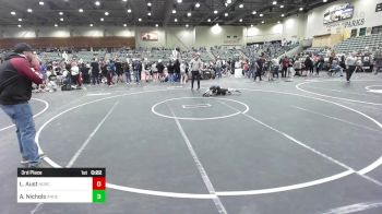 62 lbs 3rd Place - Levi Aust, NorCal Nomads vs Atticus Nichols, Anderson Attack WC