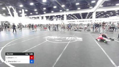 81 lbs Semifinal - Isaac Ulibarri, Legends Of Gold LV vs Landon Gherardini, Team Grand Valley Elite