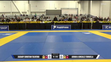 Adrian A Gonzalez-Torruella vs Zachary Christian Tolentino 2025 World IBJJF Jiu-Jitsu No-Gi Championship