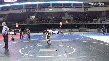 57 lbs 3rd Place - Kaleb Valdez, El Paso WildCats vs Juden Romero, La Cueva JR Wrestling- WH-6