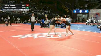 145 Class 1 lbs Cons. Semi - Haylee Esparza, El Dorado Springs vs Bella Palmer, Odessa