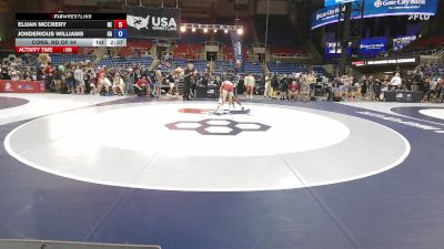 126 lbs Cons. Rd Of 64 - Elijah McCrery, NE vs Jonderious Williams, GA