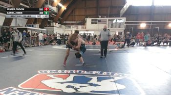 135 lbs Consi Of 4 - Jasper Croom, Sons Of Thunder vs Daniel Jones, Journeymen Wrestling Club