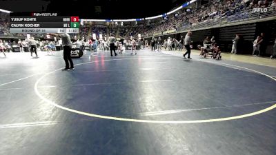 96 lbs Round Of 16 - Yusuf Konte, Norristown vs Calvin Kocher, Mt Lebanon