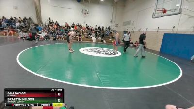 144B Quarterfinal - Sam Taylor, Douglas vs Braedyn Nelson, Natrona County