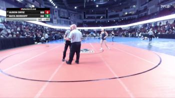 138 lbs Cons. Round 1 - Maya Mordoff, Eagle vs Alison Ortiz, Meridian