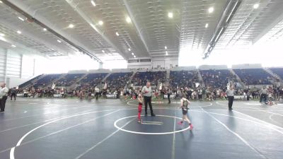 52 lbs Rr Rnd 1 - Maverick Lederer, Prescott Valley Bighorns vs Piper Gifford, Aniciete TC