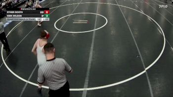 150 lbs Quarterfinals (8 Team) - Myles Dowling, Weeping Water vs Brody Patterson, Wilcox-Hildreth