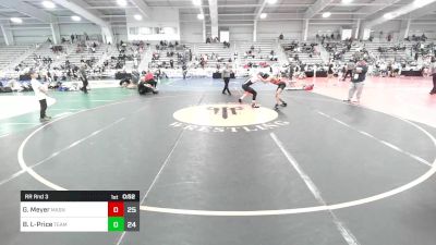 110 lbs Rr Rnd 3 - Greyson Meyer, Mat Assassins Red vs Bryan Luke-Price, Team Germantown