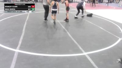 65 lbs Quarterfinal - Braelynn Mancilla, Ravage WC vs Zenni Blair, Willits Grapplin Pack
