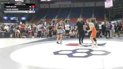 157 lbs Cons. Quarters - Jake Miller, Oklahoma vs Jacob Morris, Alaska