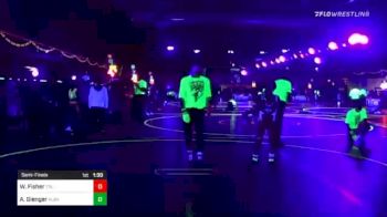 78 lbs Semifinal - Wesley Fisher, Team Real Life vs Avery Gienger, Albany Huskies