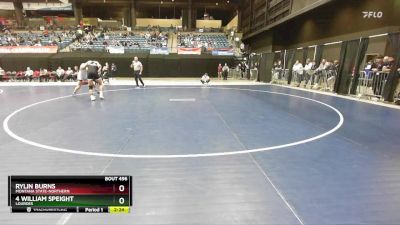 184 lbs Cons. Semi - Rylin Burns, Montana State-Northern vs 4 William Speight, Lourdes