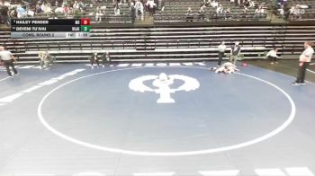 6A 190 lbs Cons. Round 2 - Deveni Tu`ivai, Westlake vs Hailey Pender, Mountain Ridge